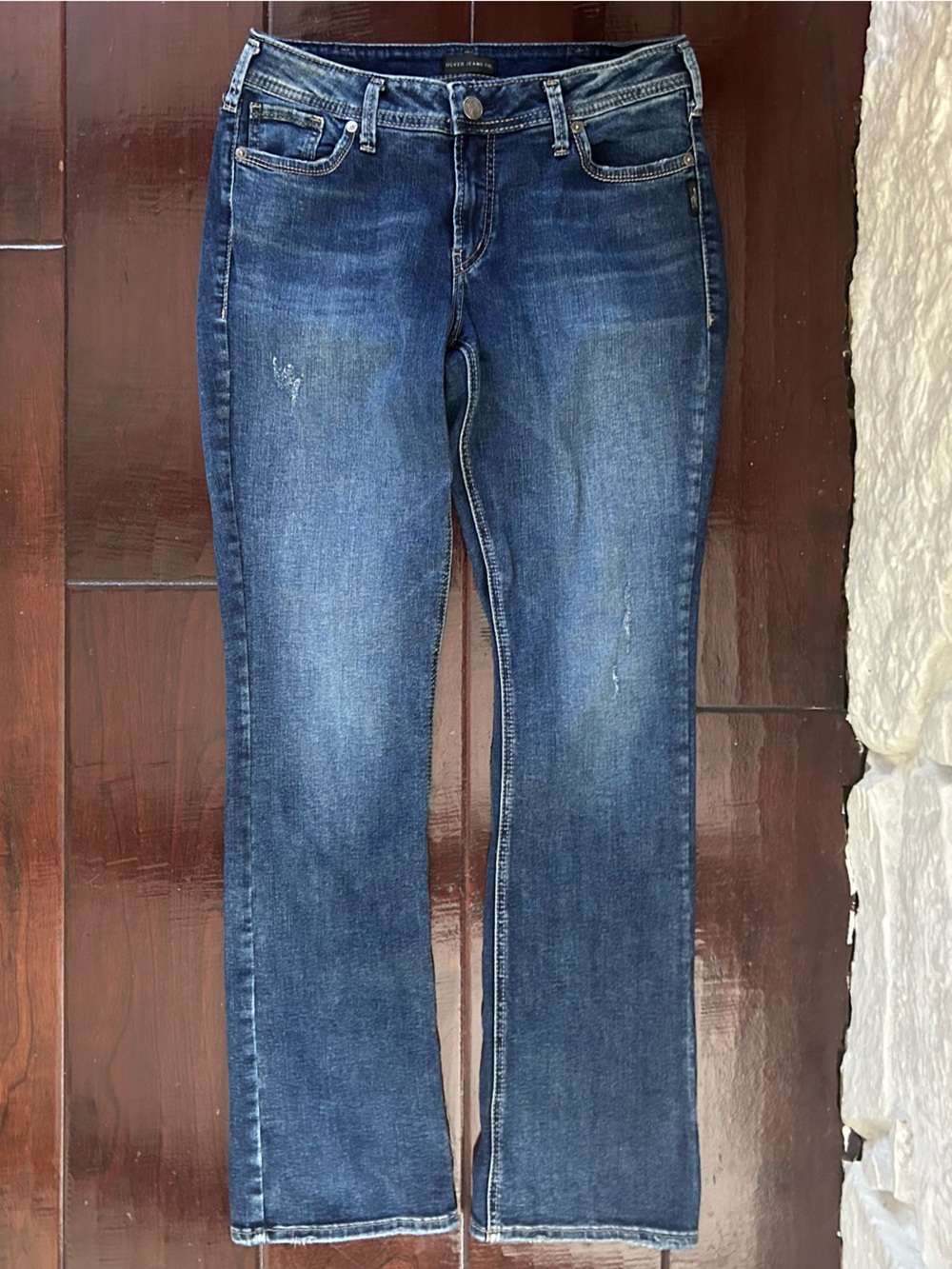 Silver Jeans Elyse Slim Boot Denim Jeans, Size W31/L33